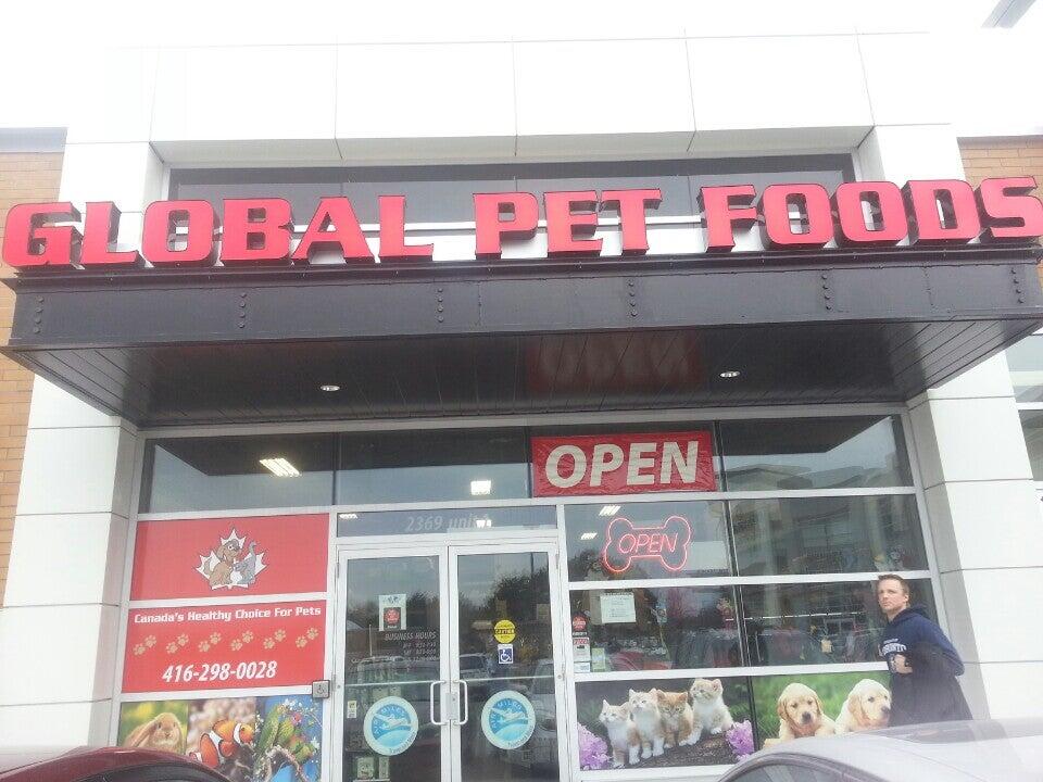 Global pet sale food scarborough