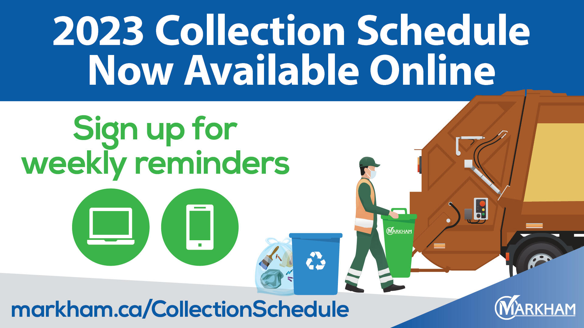 Your 2023 Recycling & Garbage Collection Schedule is now available