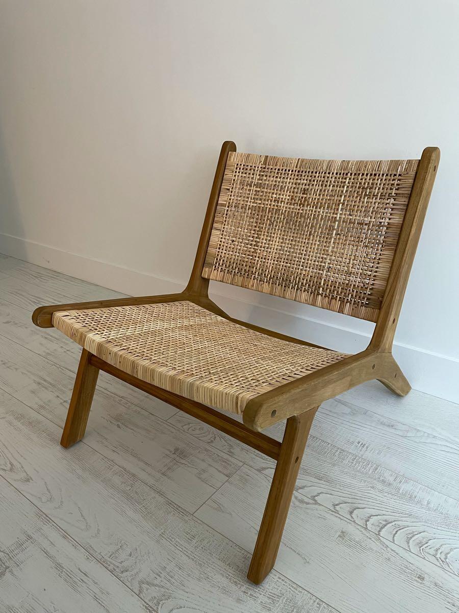 structube woven chair