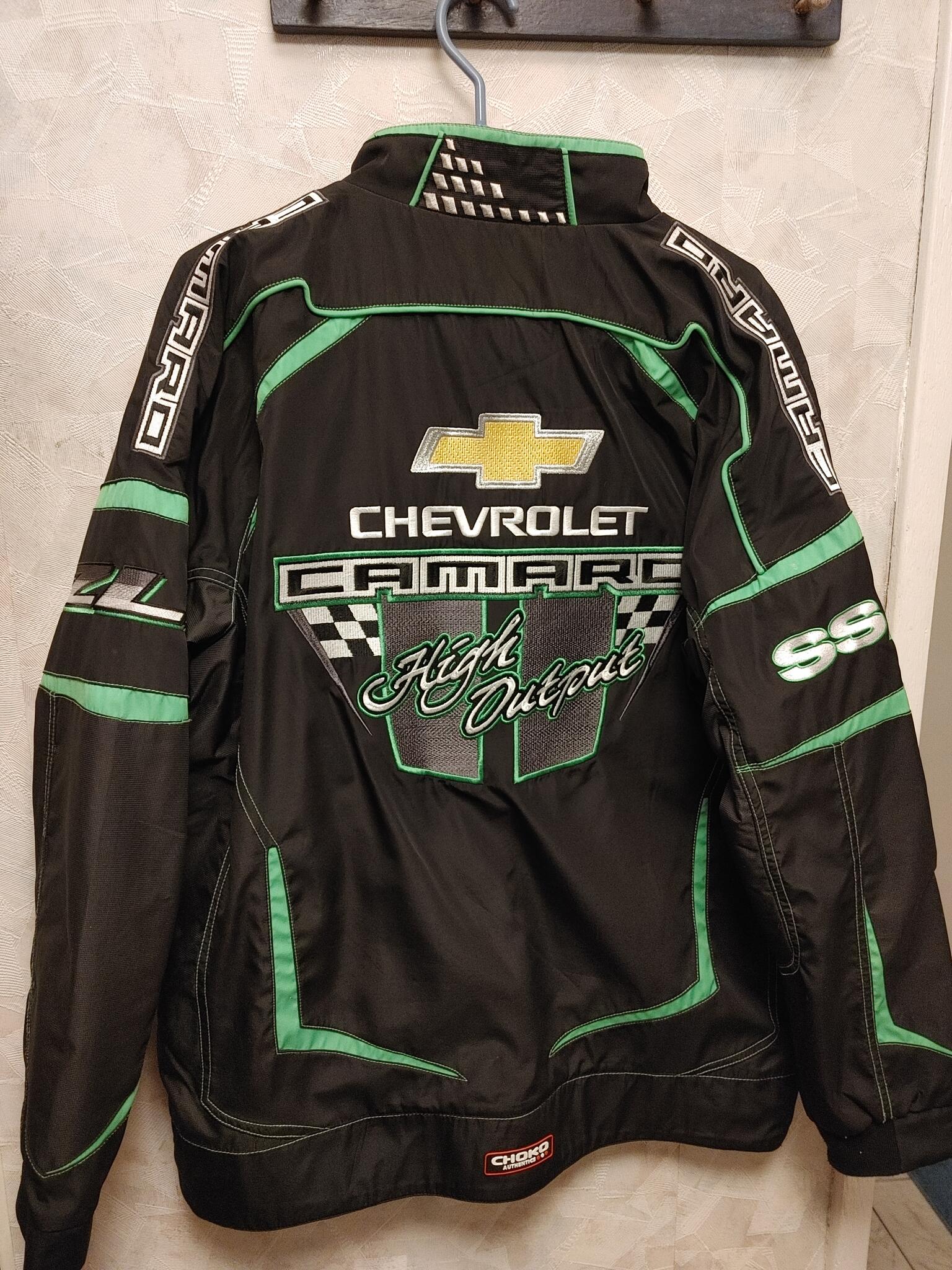 CHEVY CAMARO Racing Jacket For $120 In 