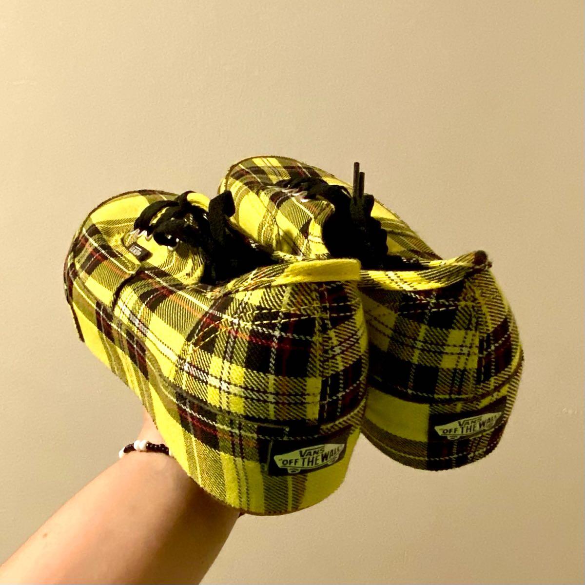 patent plaid authentic platform 2.0