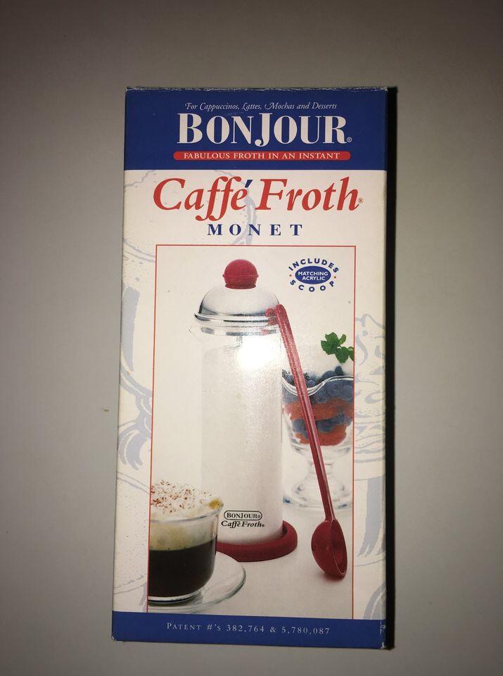 Bonjour Caffe Froth Monet Milk Frother