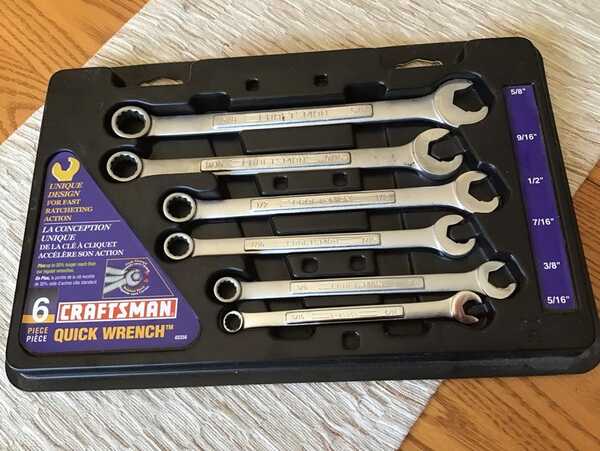 Craftsman quick wrench deals set