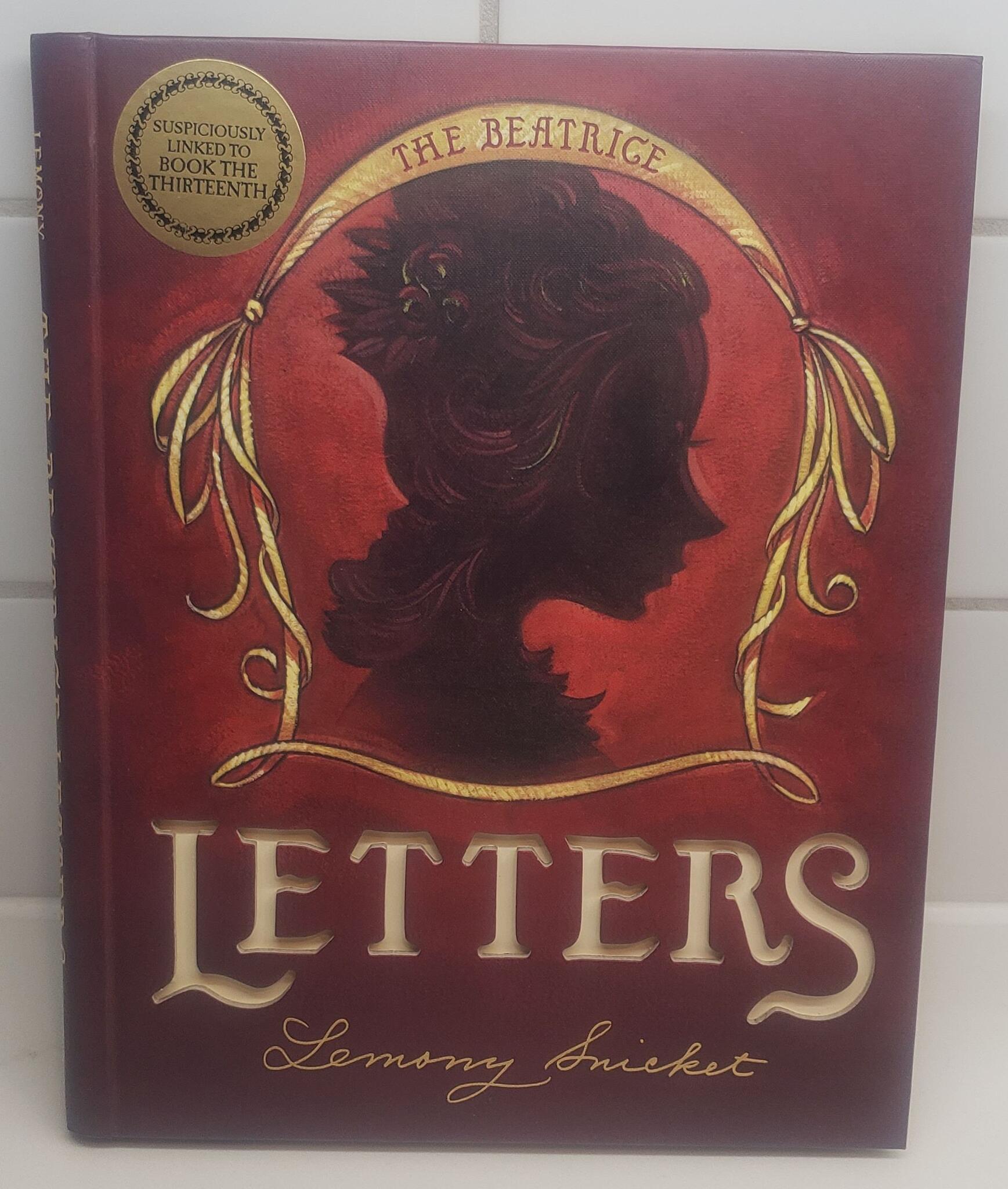 Lemony Snicket The Beatrice Letters NO Posters Loose Binder