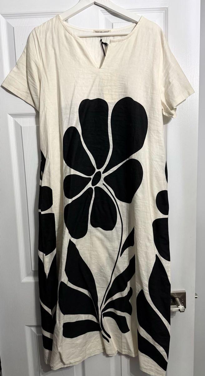 TERZO MILLENNIO Women's Linen Blend Dress For $40 In Markham, ON | For Sale  & Free  Nextdoor