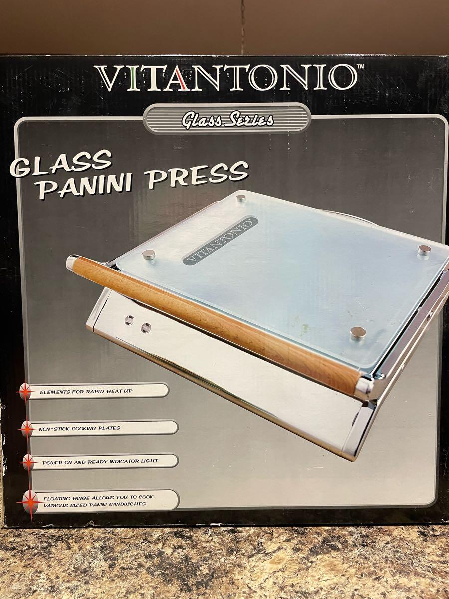 vitantonio glass panini press